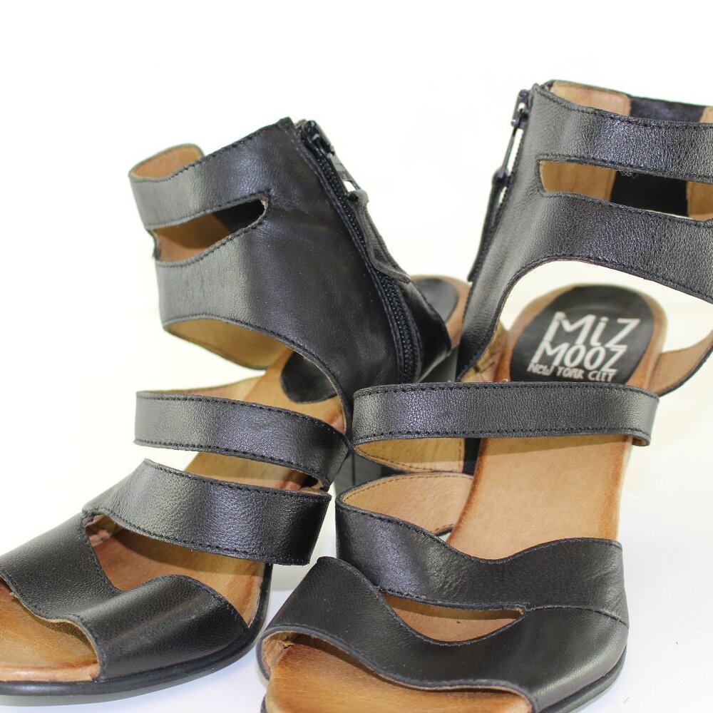 Miz Mooz Heeled Leather Womens (EU 38/US 7.5)
